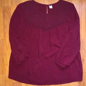 Detailed Dressy Top